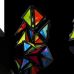 OLED + Origami = uma luminária colorida dobrável